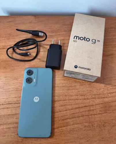 Vendo ou troco Moto G35 256 gb