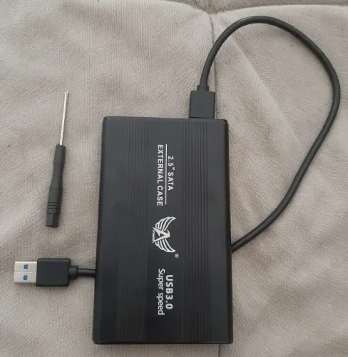 HD Externo 320GB com Case HAIZ HZ-313 USB 2.0