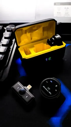 Microfone de lapela para Android ou para iPhone
