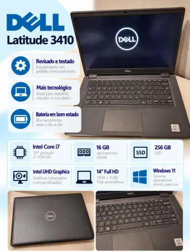 Dell Latitude 3410 | i7-10510U 16GB SSD