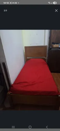 Cama solteiro + colchão ortobom