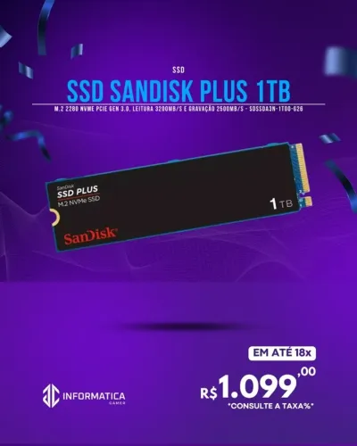 SD SANDISK PLUS 1TB