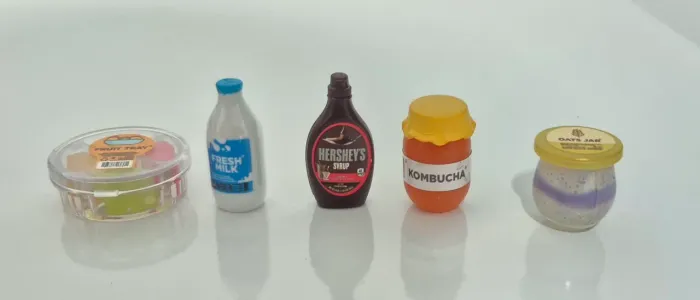 Mini brands fill the fridge - vendo os itens das fotos!