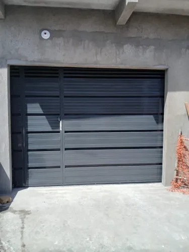 Portões de garagem - Metalon galvanizado 