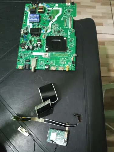 Placa e cabo flex da tv TCL 43 polegadas
