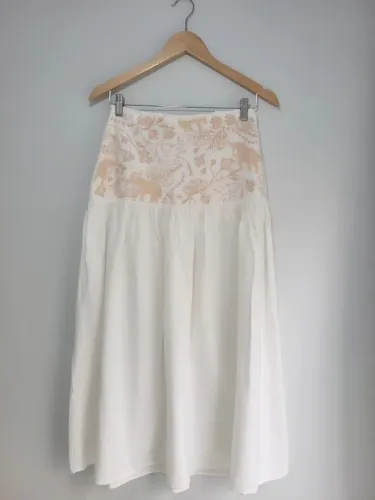 Saia midi off white M