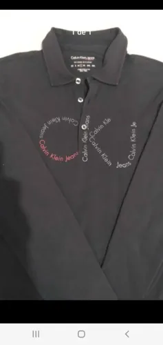 Camiseta manga cumprida Calvin Klayn 
