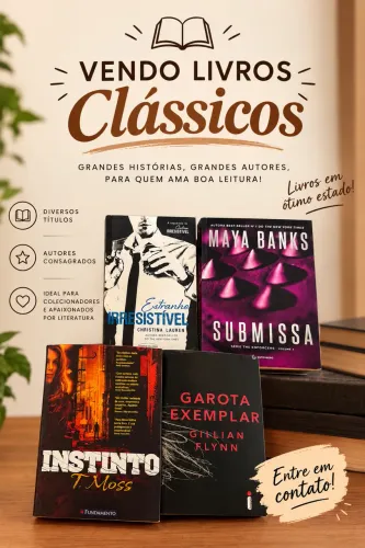 Lote / Desapego de Livros Usados (Ficção, Thriller, Psicologia e Clássicos)
