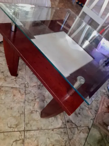 Mesa de centro canto Tok&Stok