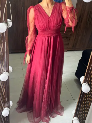 Vestido de Madrinha Marsala