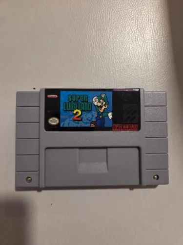 Fita Snes Super Luigi Land 2 (Hack Rom)