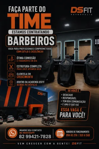     OPORTUNIDADE PARA BARBEIROS