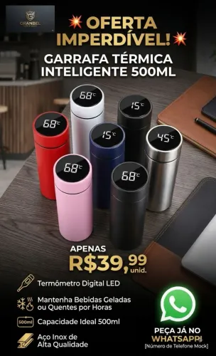 Garrafa térmica 500ml