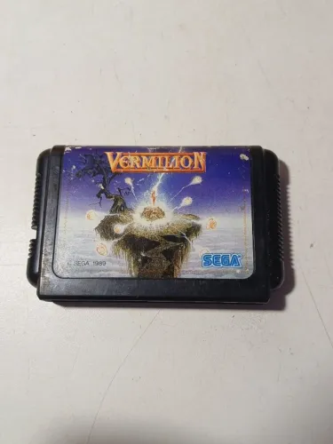 Cartucho Vermillion para Mega Drive sme teste 