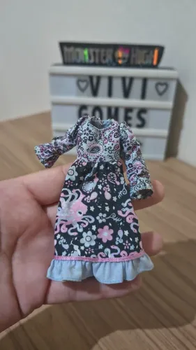 Monster high peça reposição vestido Viperine básica g1