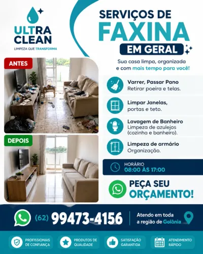 Ultra Clean - Limpeza Geral