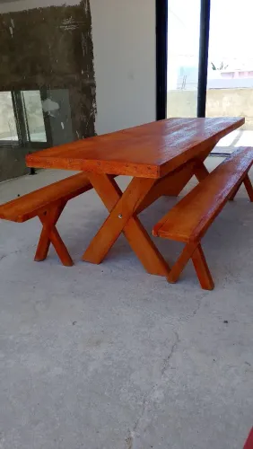 Mesa Rústica Colonial PREÇO DE FABRICA