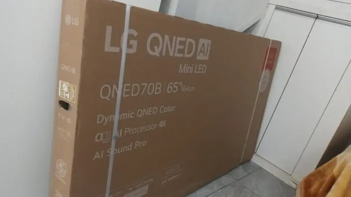 Smart TV 65" LG QNED 2026 nova na caixa