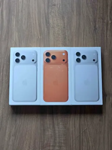 Valor promocional poucas unidades no silver e Orange. iPhone 17 Pro Max 256Gb novo lacrado