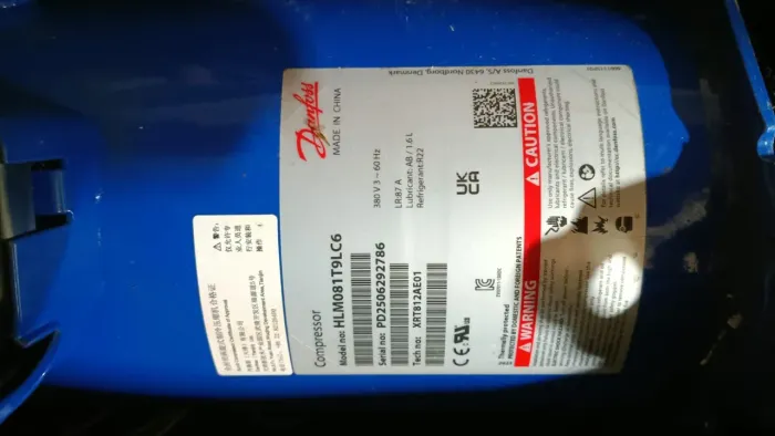 Vendo compressor de 7 TR novo