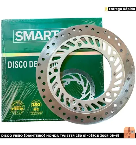 Disco Freio Dianteiro CBX250 2001-2008/ CB300R 2009-2015 Smart Fox