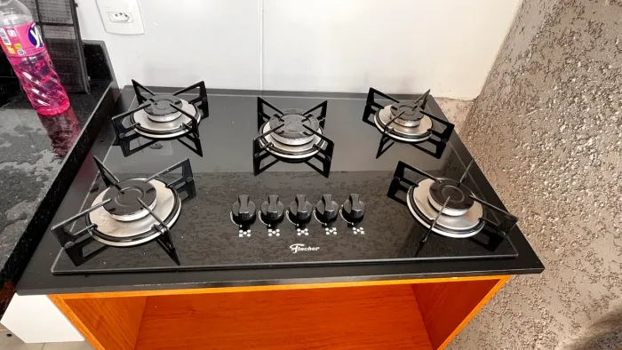 Cooktop Fisher 5 Bocas com Balcão ? 