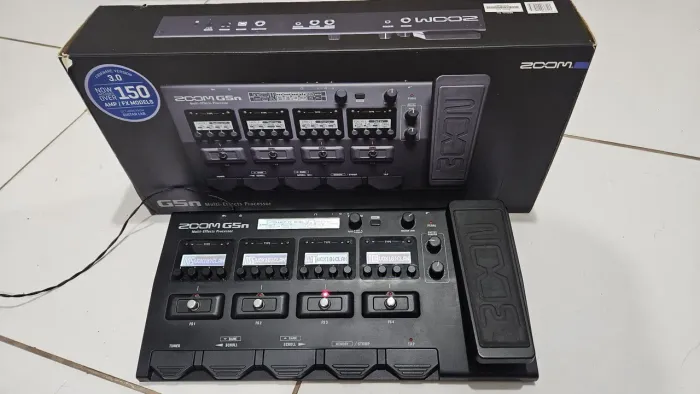 Pedaleira Guitarra Zoom G5n c/ Fonte original