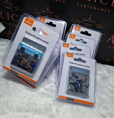Suporte magnético para moto