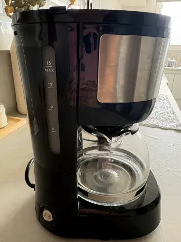 Cafeteira Elétrica Electrolux 15 Xícaras Inox Preta Ecm10 Grafite