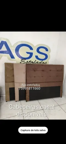 Ags cabeceiras. Ags estofados *60