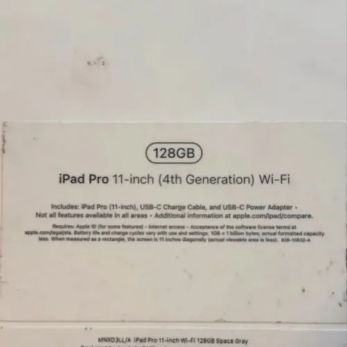 iPad Pro 11 4ª geração sem detalhes
