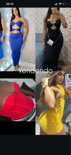 Roupas disponíveis