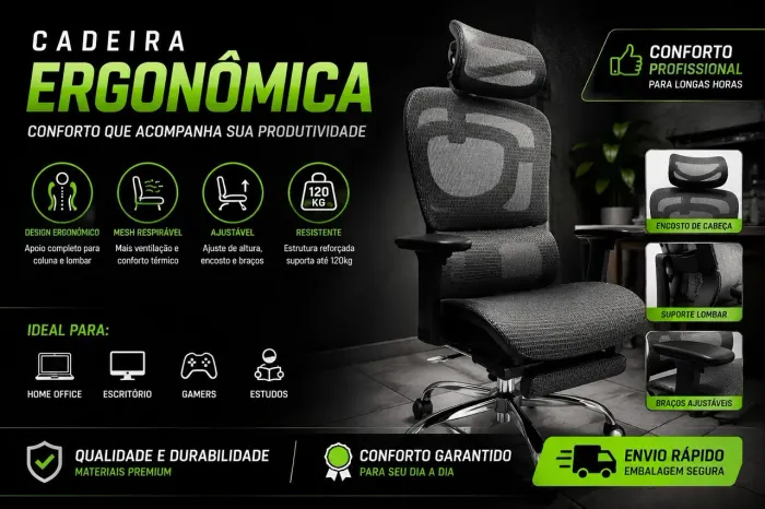 Cadeira ergonômica