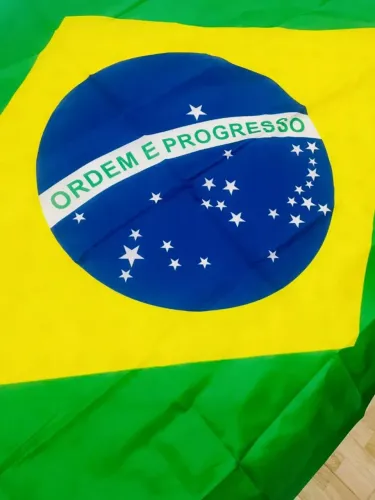 Bandeira do Brasil Grande Copa do Mundo
