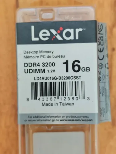 Memória RAM 16gb ddr4 Lexar Desktop