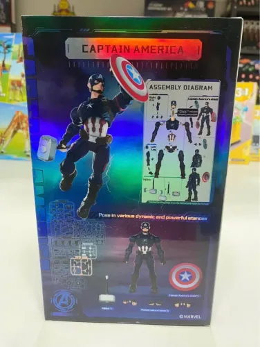Champion Class MARVEL INFINITY SAGA CAPTAIN AMERICA Blokees