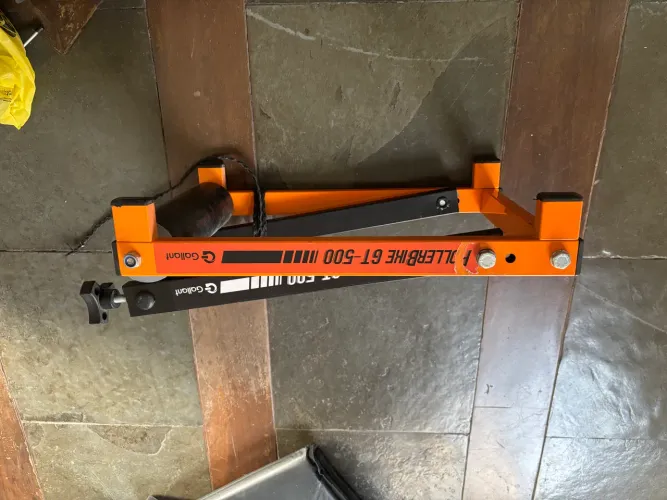 Suporte rolo para bike
