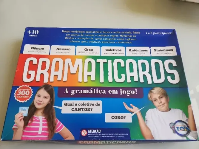 Jogo Gramaticards (usado)