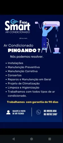 Manutenção e instalação de central