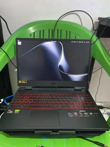 Notebook Gamer Acer Nitro 5 - Ryzen 5 7535HS / RTX 3050 / 16GB DDR5 / SSD 512GB + Base