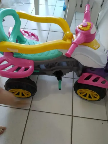 QUADRICICLO INFANTIL ROSA