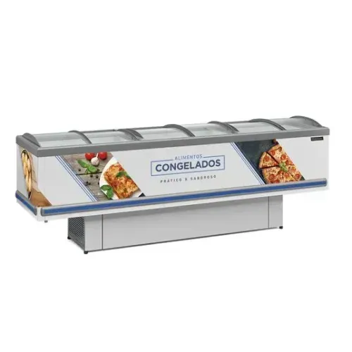 4589 - ILHA EXP.TOP.GESV-290C BR 220V V.CURVO / MARCA: GELOPAR