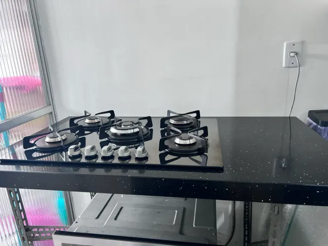 Tampão silveston negro stellar embutido cooktop de 5 bocas !