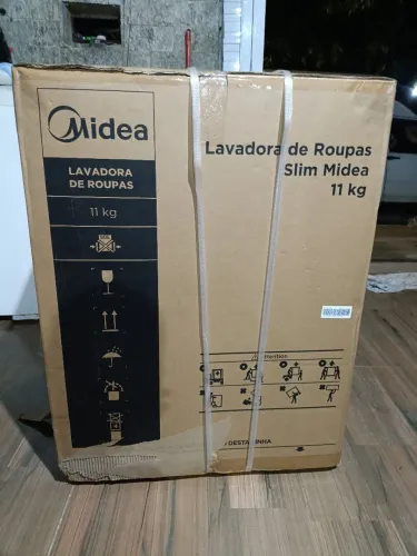 Máquina de lavar inteligente Midea slim 11kg lacrada