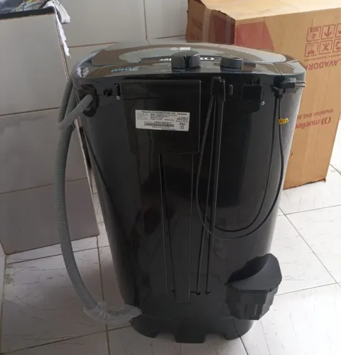 Lavadora De Roupas Mueller BIG 20 Kg Semiautomática Preta