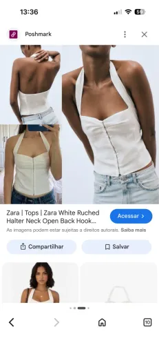 Corset Zara tam G na etiqueta