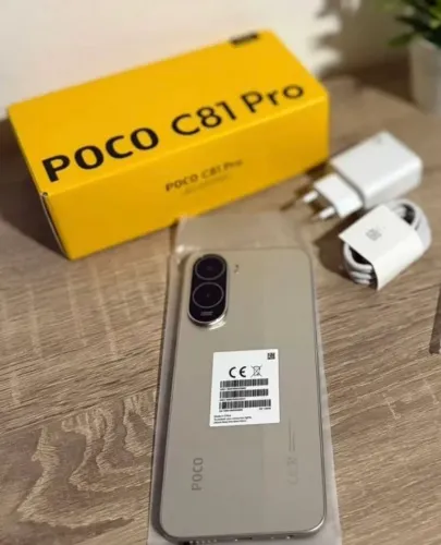 Poco C81 Lançamento Quentinho 128Gb/4Ram Gold