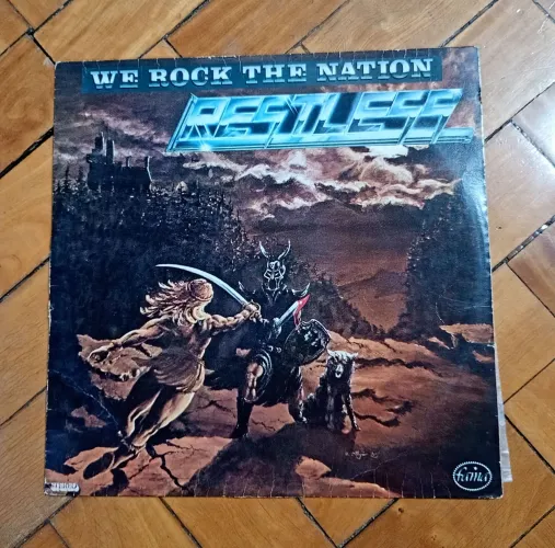 Lp Restless We rock the nations (disco vinil metal)