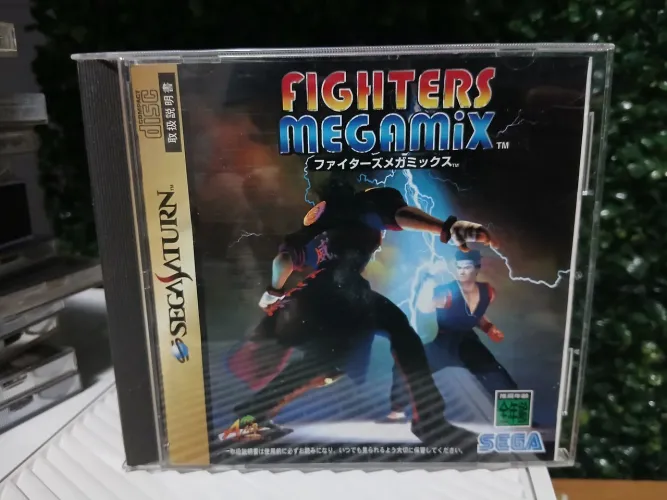 FIGTHERS MEGAMIX SEGA SATURNO ORIGINAL