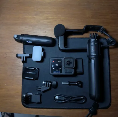 GoPro Hero 13 Black Creator Edition + Maleta Completa de Acessórios